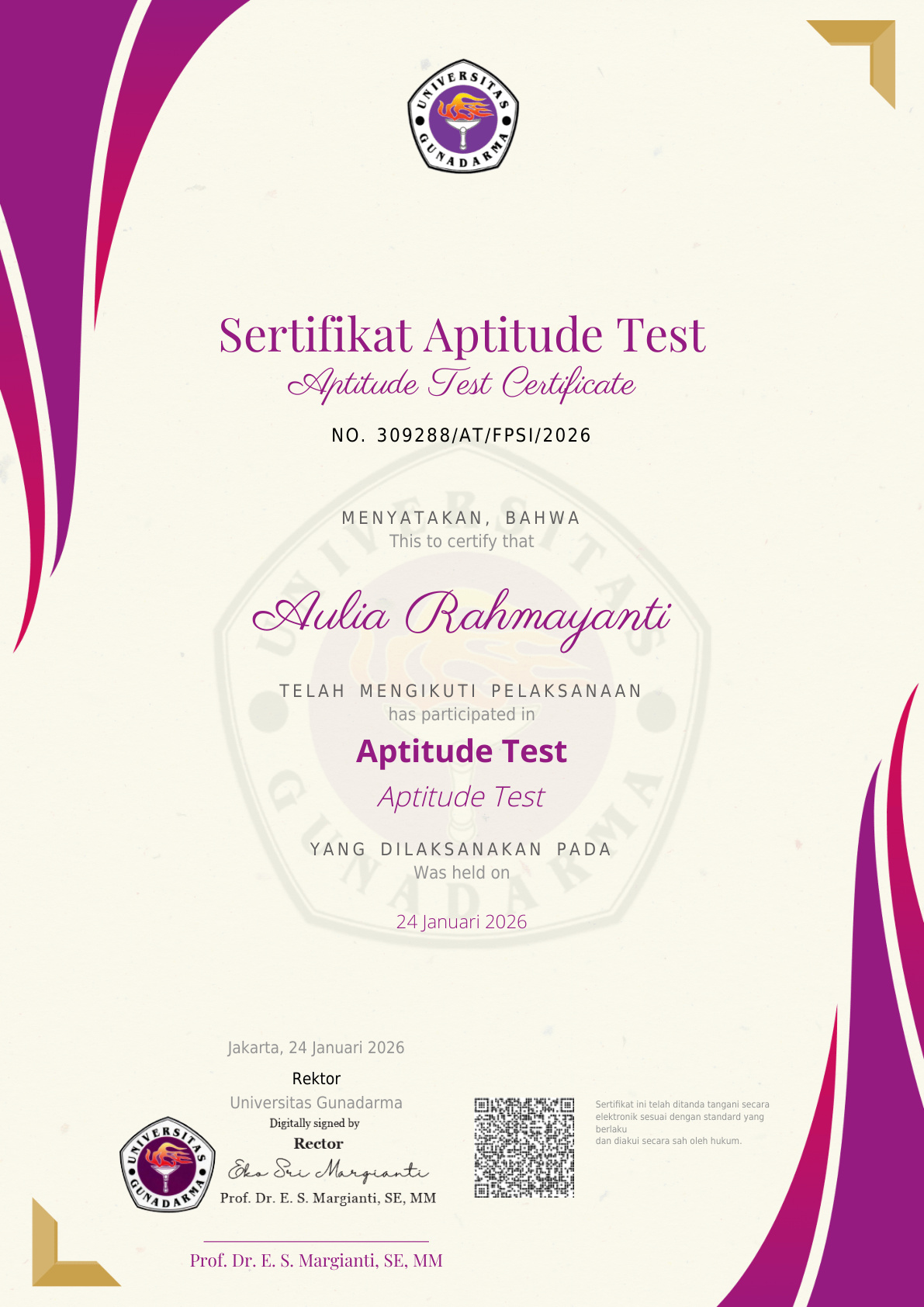 Aptitude & Cognitive Potential Test